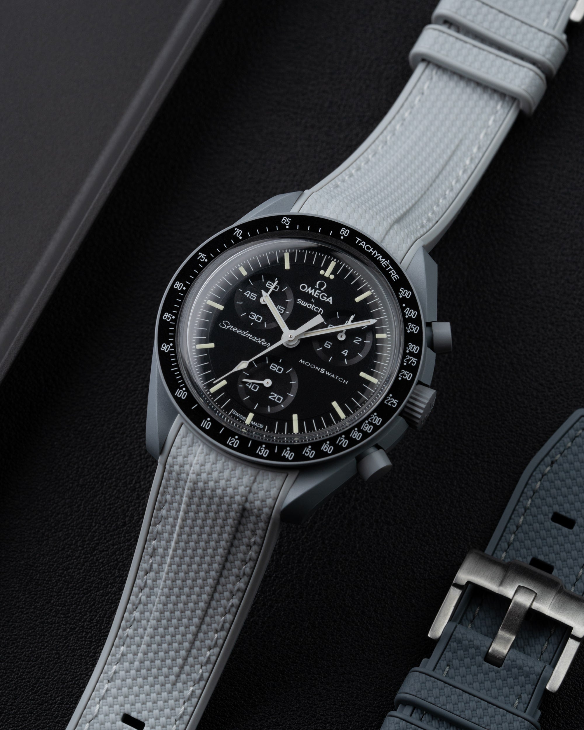 Rubber Strap for Omega X Swatch MoonSwatch Mission to the Moon