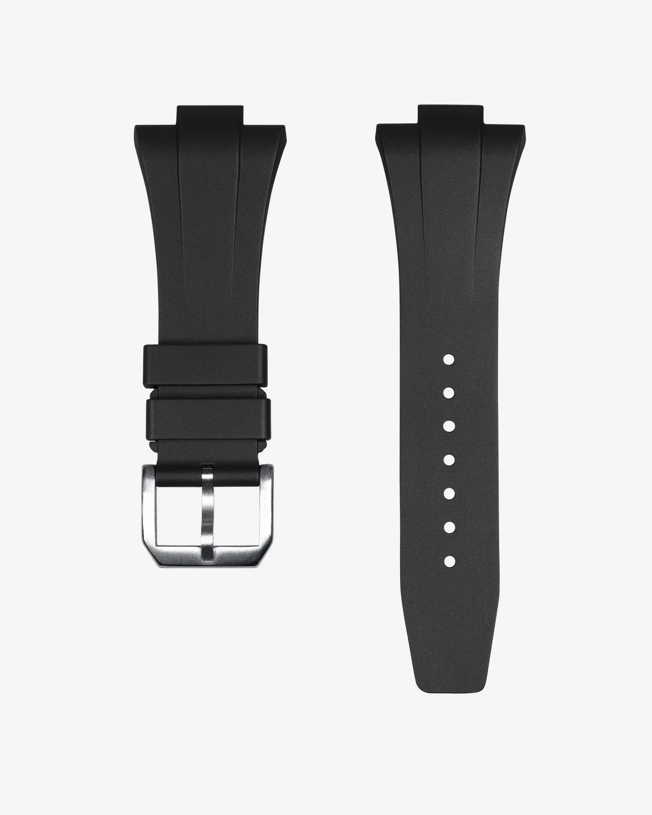 FKM Strap for Tissot PRX Quartz 40mm White