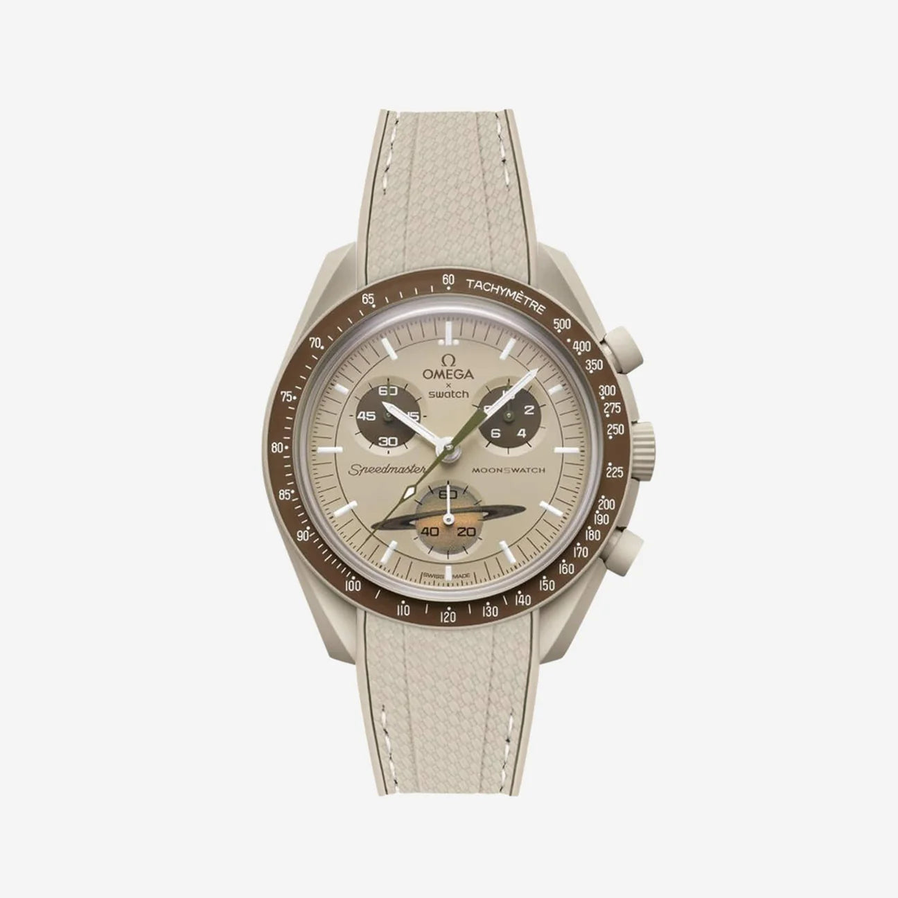 Rubber Strap for Omega X Swatch MoonSwatch Mission to Saturn