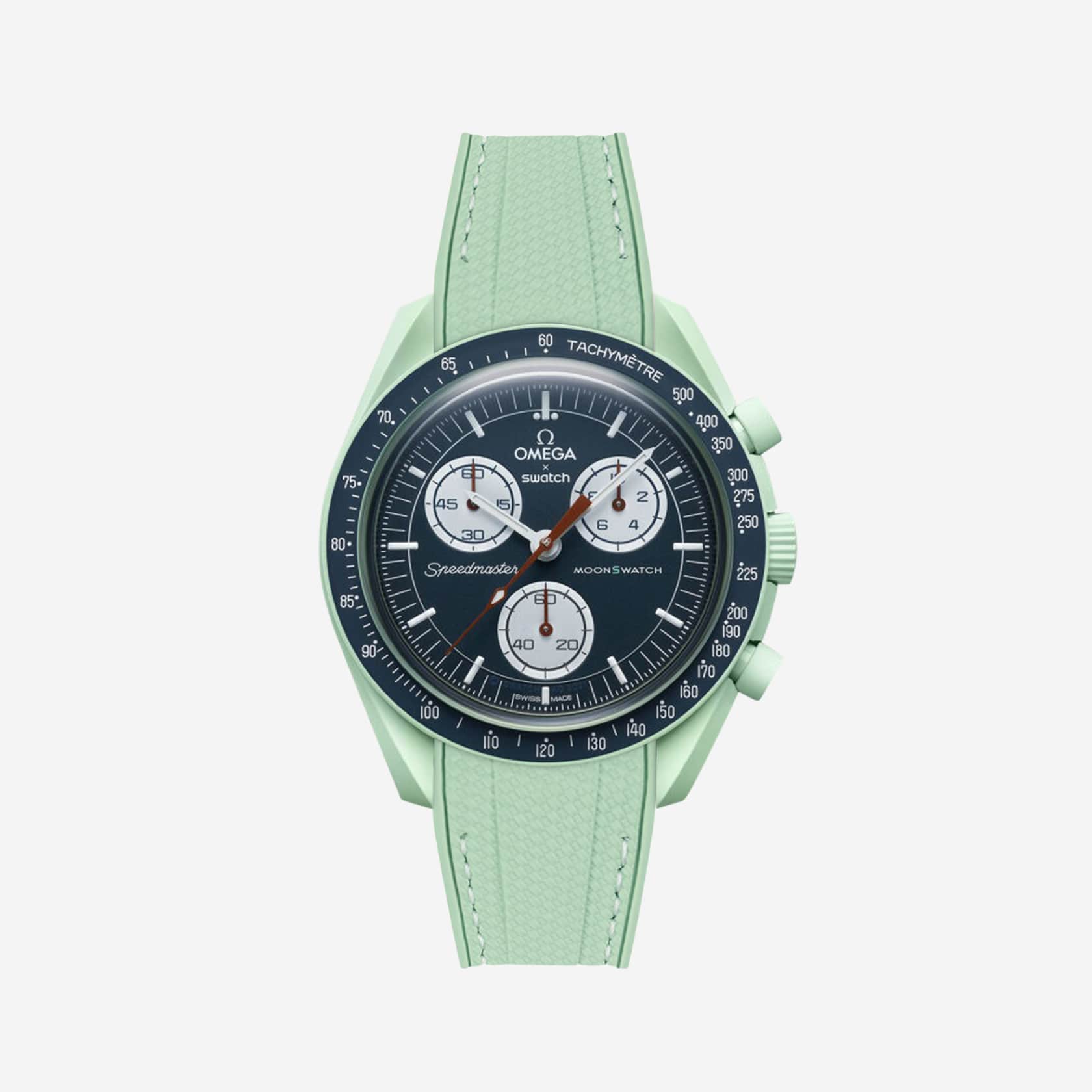 Rubber Strap for Omega X Swatch MoonSwatch Mission on Earth