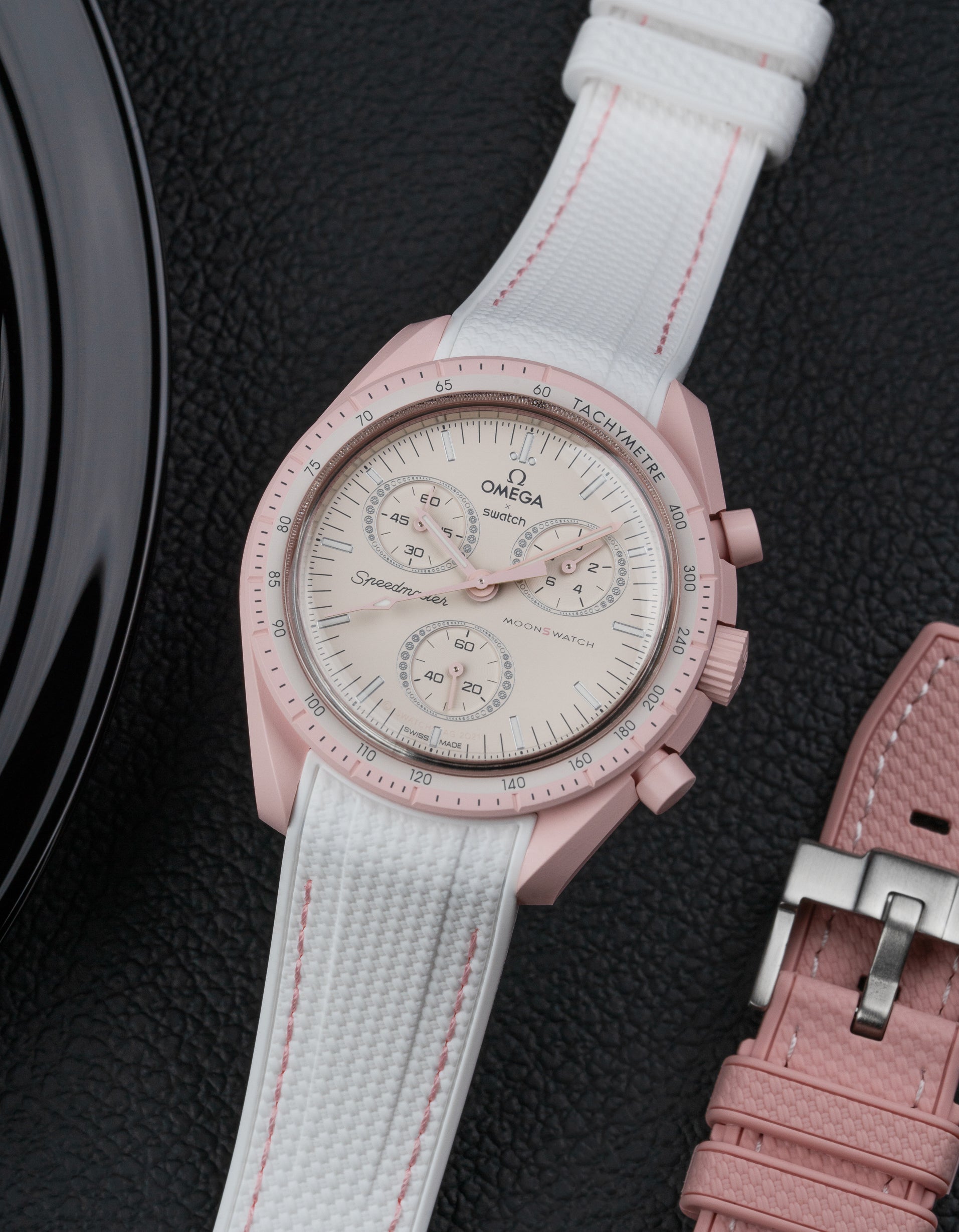 Rubber Strap for Omega X Swatch MoonSwatch Mission to Venus