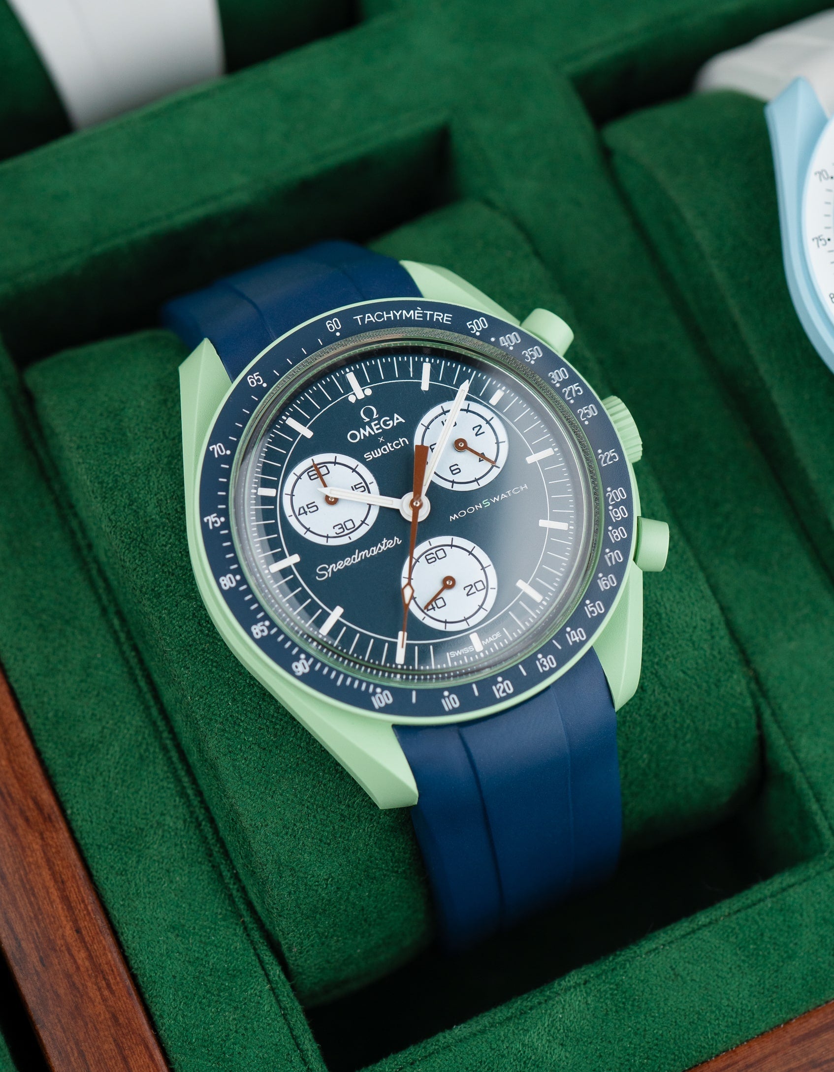 Rubber Strap for Omega X Swatch MoonSwatch Mission on Earth