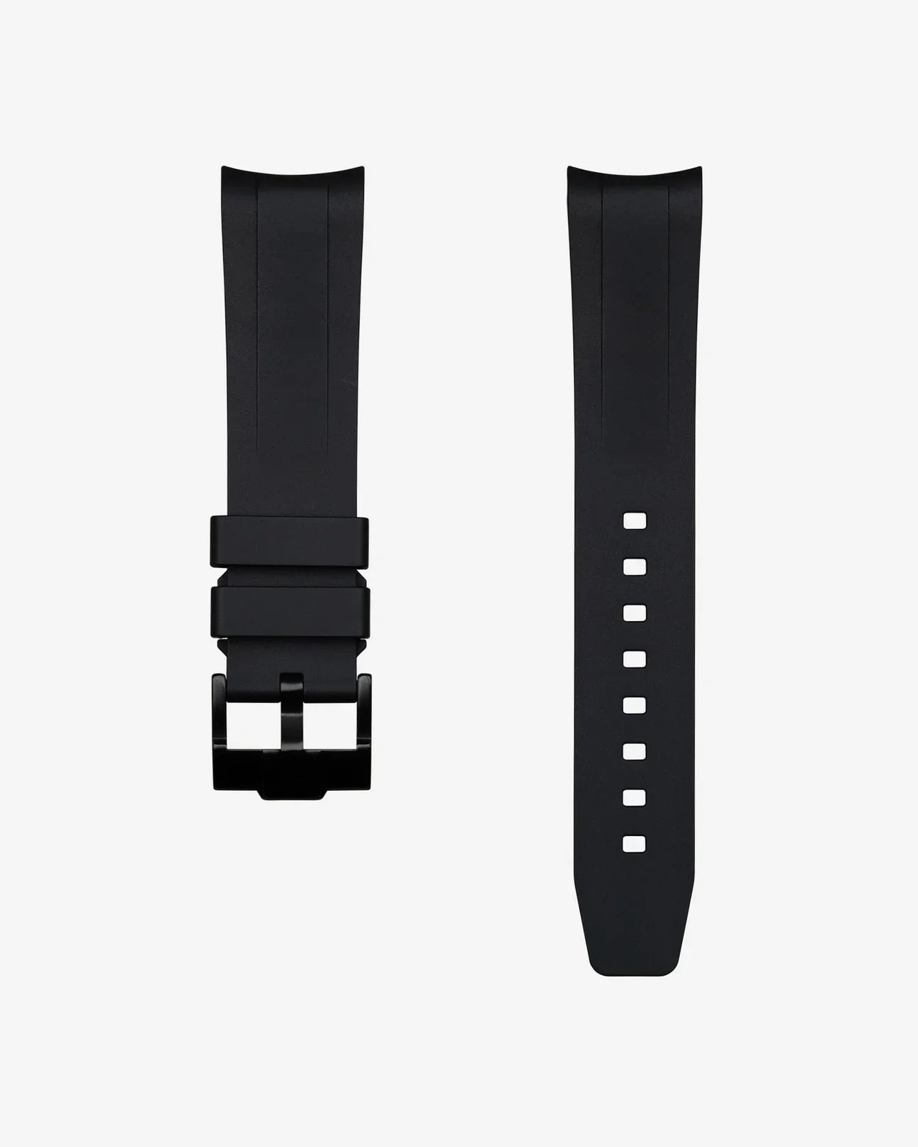 Rubber Strap for Tudor Black Bay 58 Black