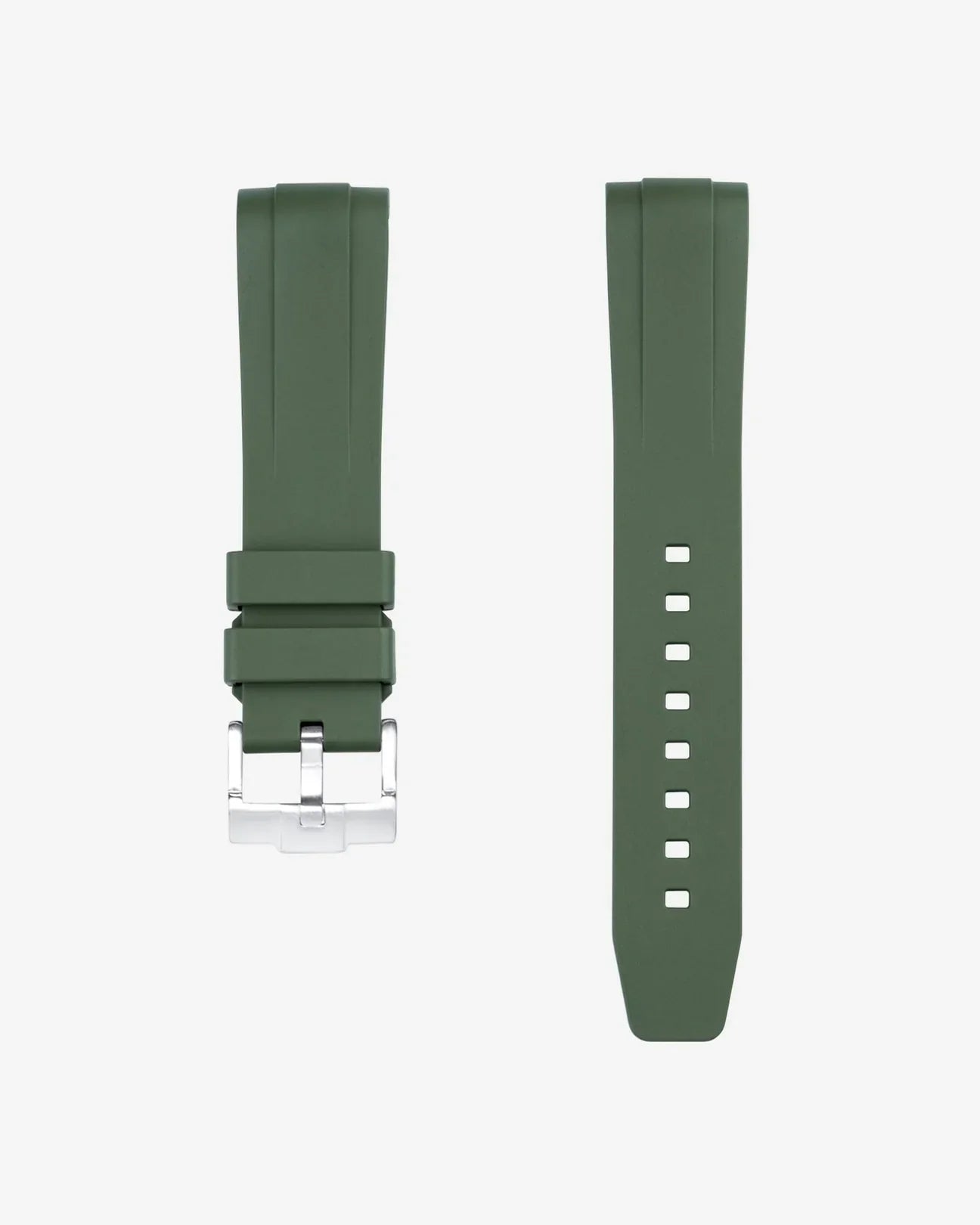 Rubber Strap for Omega Seamaster Diver 300 42mm Black