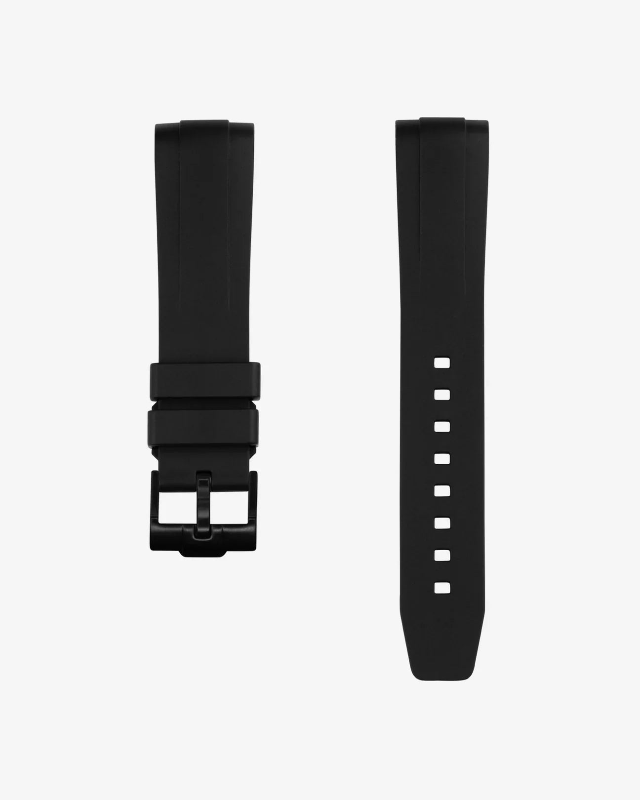 Rubber Strap for Omega Seamaster Diver 300 42mm Black